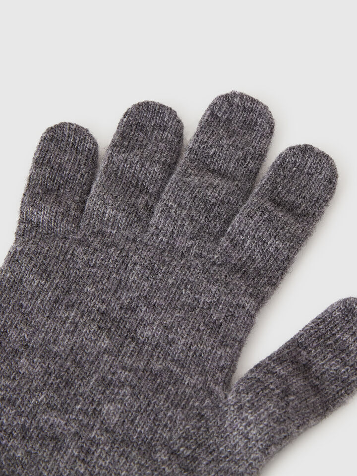 KNITTED GLOVES Women image number 2